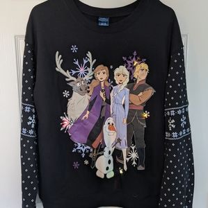 Frozen light up Christmas sweatshirt